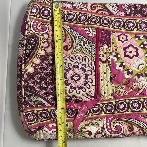 Vera Bradley Crossbody Purse Alice Paisley Quilted Bag Adjustable Strap - Picture 18 of 18