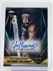 "HOLLYWOOD" HULK HOGAN 2025 TOPPS CHROME WWE HOF BLUE AUTO /150 Q4059