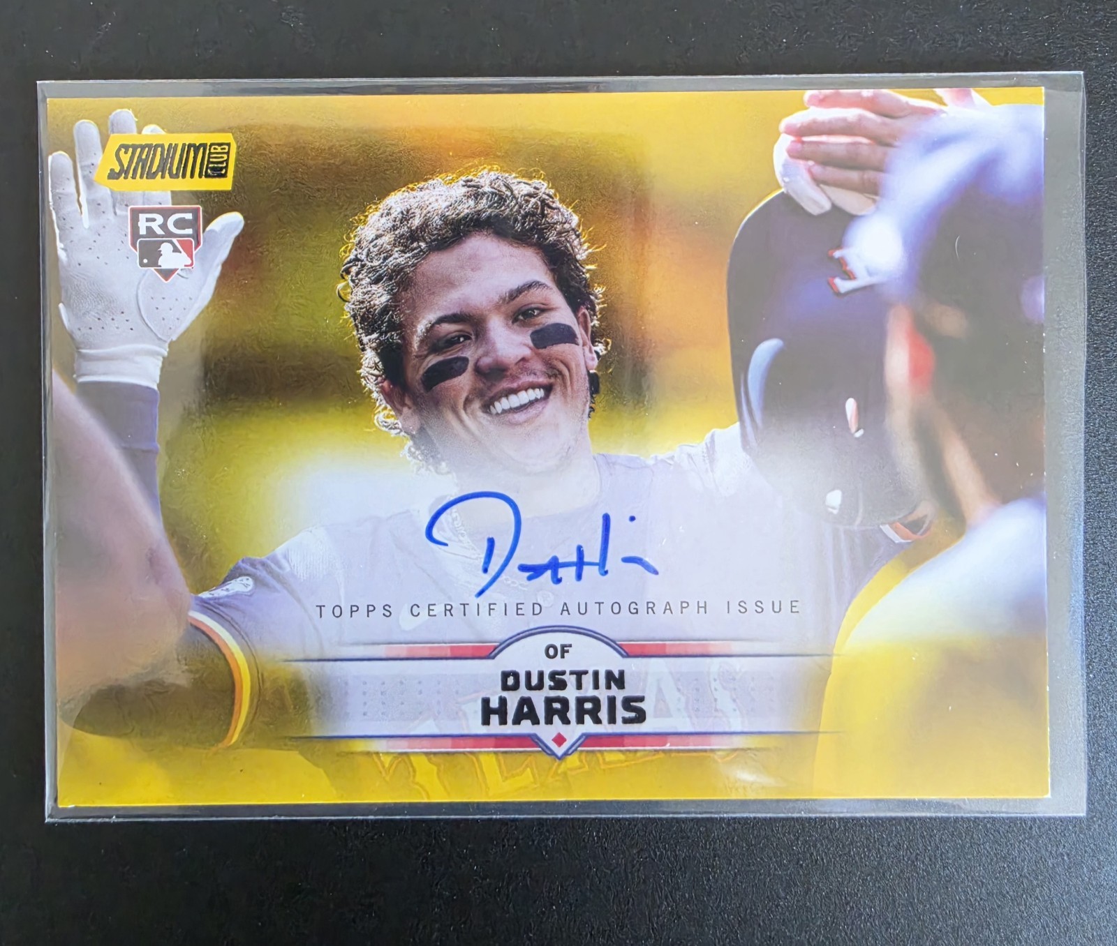 Topps 2025 Stadium Club Rookie Autograph Dustin Harris #SCBA-DH Rangers