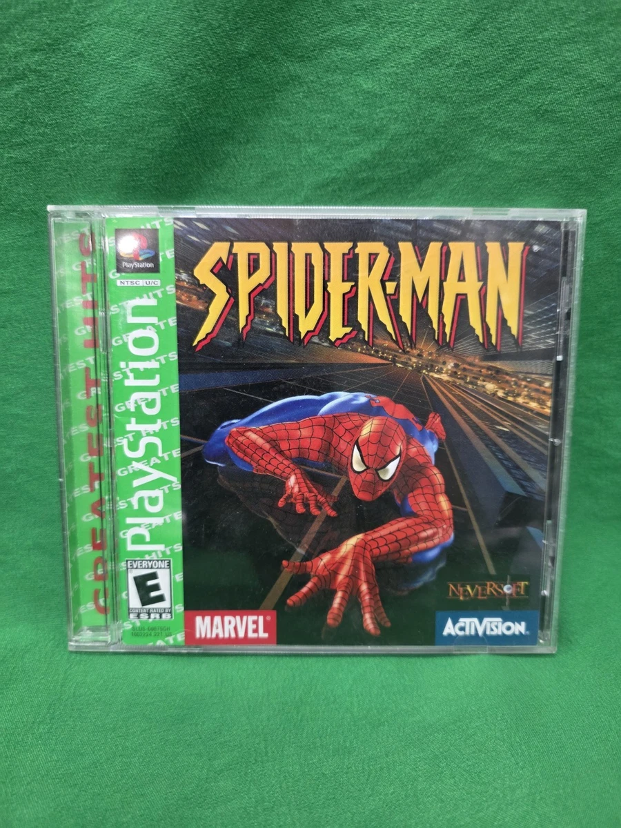 Sony PlayStation 1 Spider-Man 2000 Released Video Games for sale