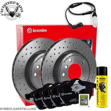 Brembo Bremsensatz + Reiniger VORN Ø 330 mm Mercedes Benz S-Klasse Coupe