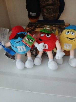 Vintage Y2K Plush M&M Buddy Kickers New Adorable Rare 8 Inch Tall Colletable2006
