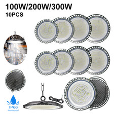 1-10x UFO LED illuminazione sala lampada industriale High Bay faretto sala lampada DE