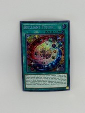 Yugioh Card Brilliant Fusion BLRR-EN064 SECRET RARE 1st Ed. -  NM