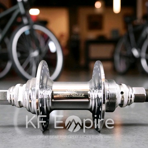 BMX NOS CHROME HUB 48 HOLES SUNRACE OLD SCHOOL CP 14MM CR-MO AXLE - Picture 2 of 7