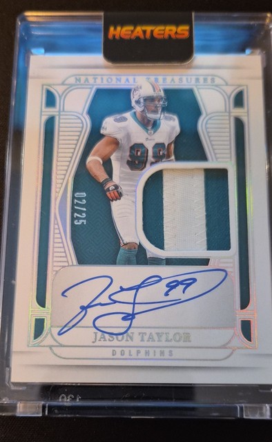2024 Panini NT - Material Treasures SignatureJason Taylor #MT-JTR HoloSilver/25