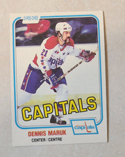 #350 1981-82 OPC  Dennis Maruk Washington Capitals