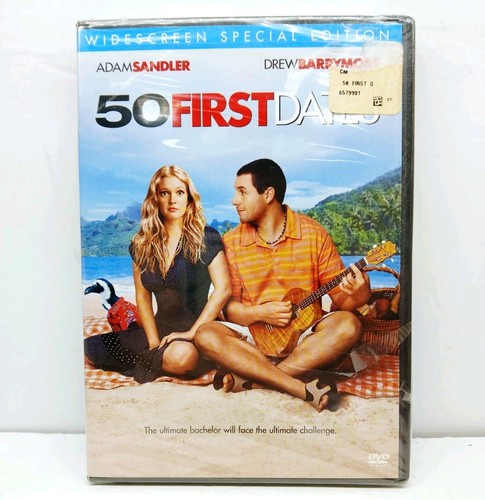 50 First Dates (DVD) Widescreen Special Edition Adam Sandler (New Sealed)