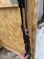 Rênes Romal En Cuir Schutz Brothers – Harnais Cuir, Tressé, Pour équitation Western