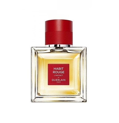 Habit Rouge L'instinct de Guerlain 1.7 oz EDT Intense Spray 50 ml Damaged Box