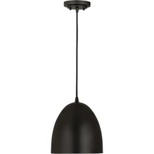 Z-Lite 6012P9-SBK Z-Studio Pendant Satin Black