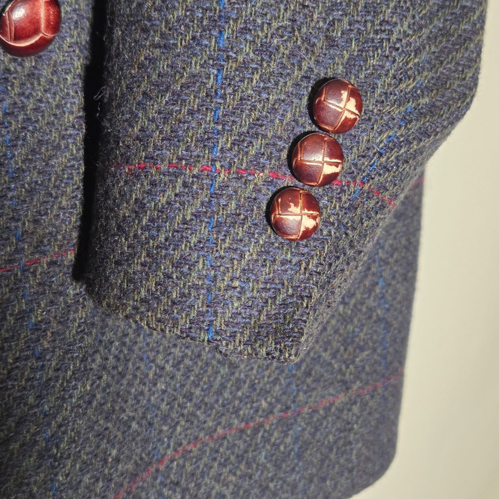 Pendleton Wool Blazer Size 42 Gray Jacket Plaid P… - image 12