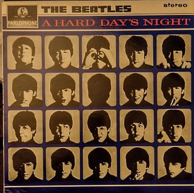 The Beatles, A Hard Day's Night, Vinyl LP, 1976 Reissue, Ex And Play Tested.