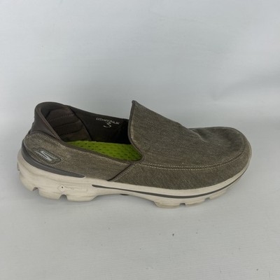 シン Skechers Performance Go Walk 3 Men's 10.5 Taupe Lightweight Slip