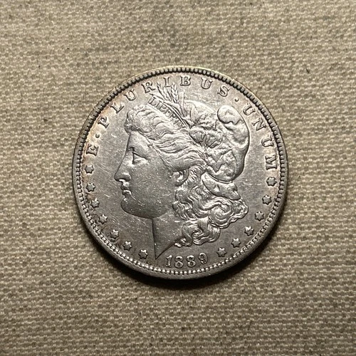 1889-O U.S. Morgan Silver Dollar $1 XF Details 90% Silver HR
