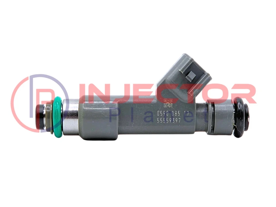 Juego de 4 inyectores de combustible DENSO 0590 2009 Saab 9-3 2,0 L turbo 55559397 originales OEM Foto 2 de 4