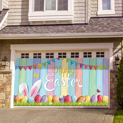 Easter Garage Door Decoration Happy Easter Garage Door Banner Large Easter Bu - Bild 4 von 8