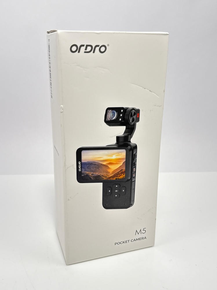 ORDRO M5 5K 3 Axis Stabilized Pocket Camera 48MP Flip Screen - M5