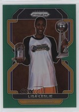 2022 Panini Prizm WNBA Green Prizm Lisa Leslie #194 HOF 1nc4