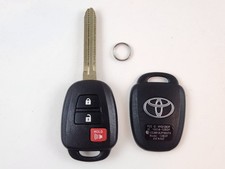 Original Toyota 13-23 H-chip Oem Master Head Key Less Alarm Remote Fob Blank 8a