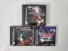 Colony Wars Trilogy PS1 Bundle - CIB - Black Label - Mint Manuals - Tested