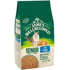 James Wellbeloved Cat Senior Fish Cat Dry Food 1.5kg 22.63 per kilo