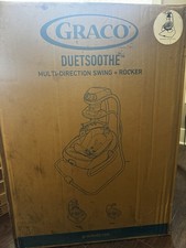 Graco DuetSoothe Multi-Direction Baby Swing  Rocker, Sapphire Color