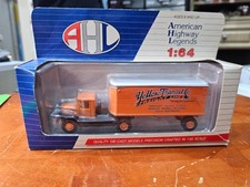 Vintage Americna Highway Legends Yellow Transit Freight lines tractor track NIB