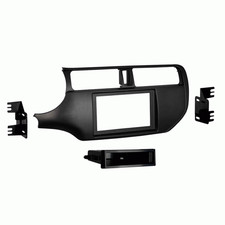 Metra 99-7368B 2016-Up Fits Kia Rio Vehicle Single Double DIN Dash Kit - Black