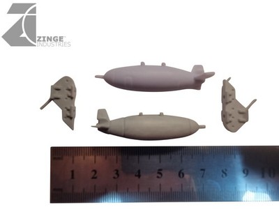 Zinge Industries große Bomben mit Halterungen (S-BAM12)