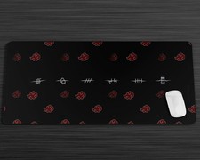 Naruto Akatsuki Headband Gaming Mouse Pad Desk Mat