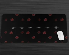 Naruto Akatsuki Headband Gaming Mouse Pad Desk Mat