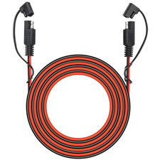 25 Foot SAE 2 Pin Quick Disconnect Harness, DC 12V Power Connector Plug Battery