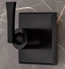 Signature Hardware Vilamonte Handle Thermostatic Valve Trim SHVL9007MB - Black