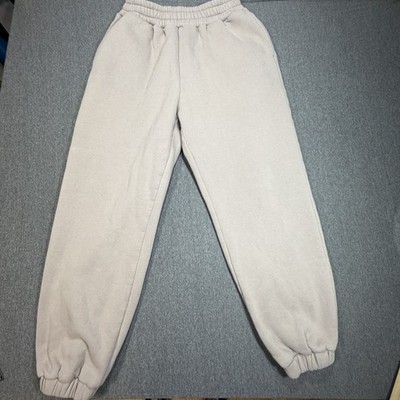 Comfrt Signature Sweatpants Unisex Sz Large Tan/Beige