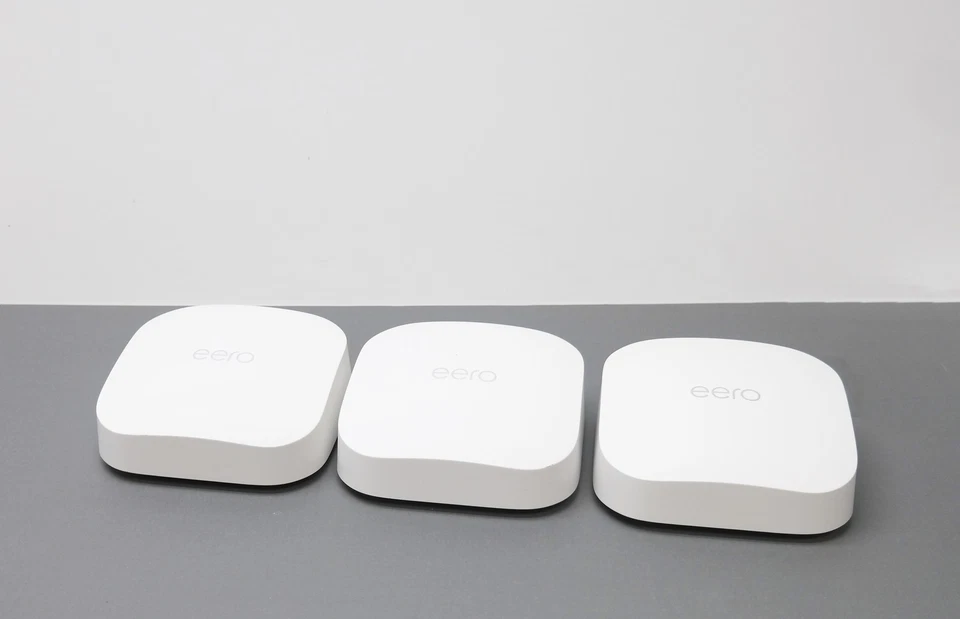 eero Pro 6E Tri-Band AXE5400 S010311 Wi-Fi 6E Router Mesh System (3-Pack) - Image 2 of 4