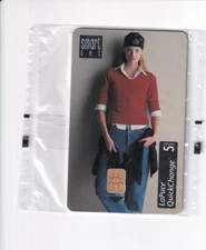 Bell LaPuce $5 Phone Card - Smart Set 90s Fashion Collectible Vintage Era