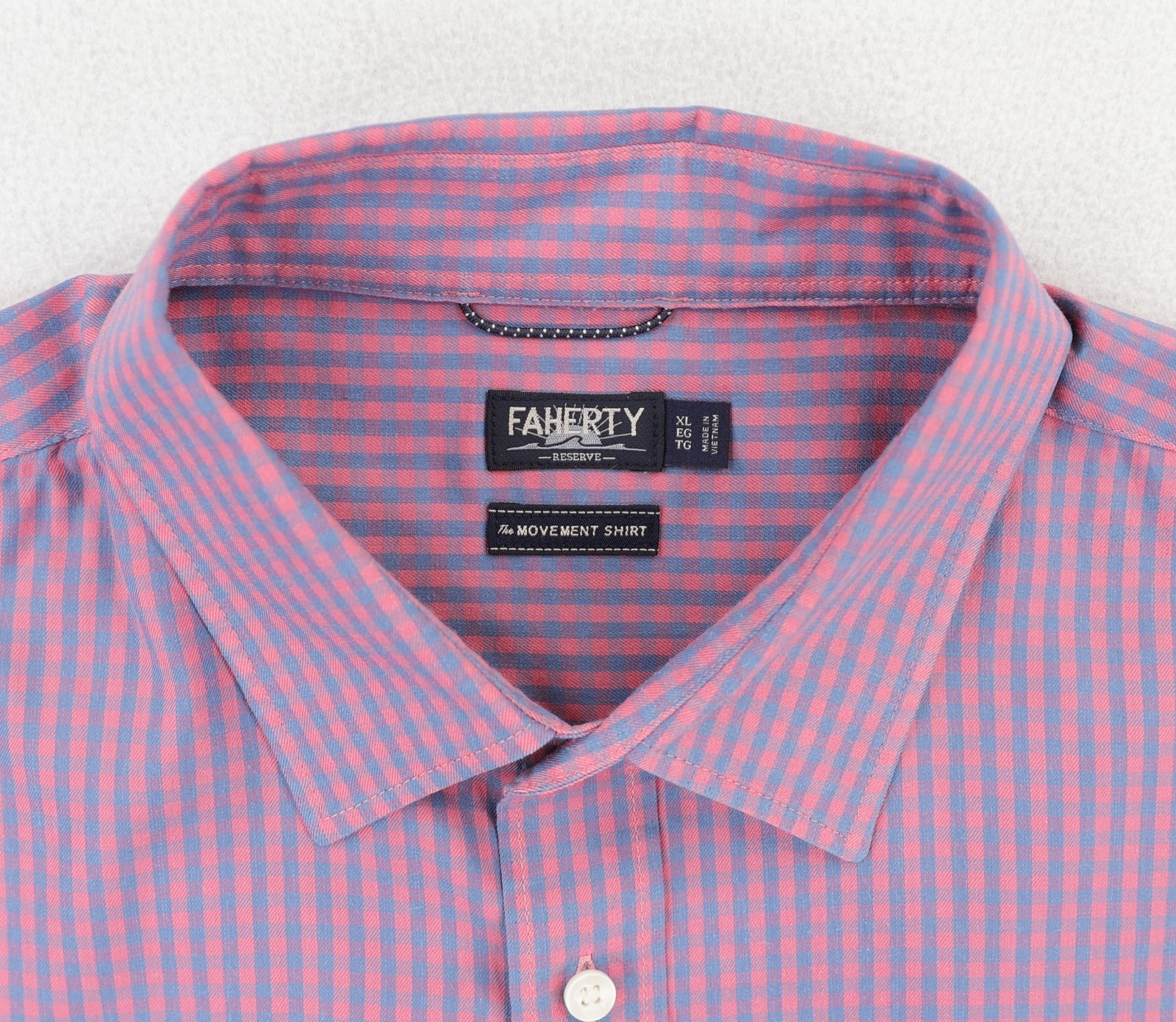 Faherty Movement Performance Button-Up Shirt Mens… - image 5
