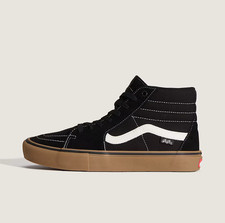 VANS Classic Sk8-Hi in Black and White All Sizes Limited Stock
