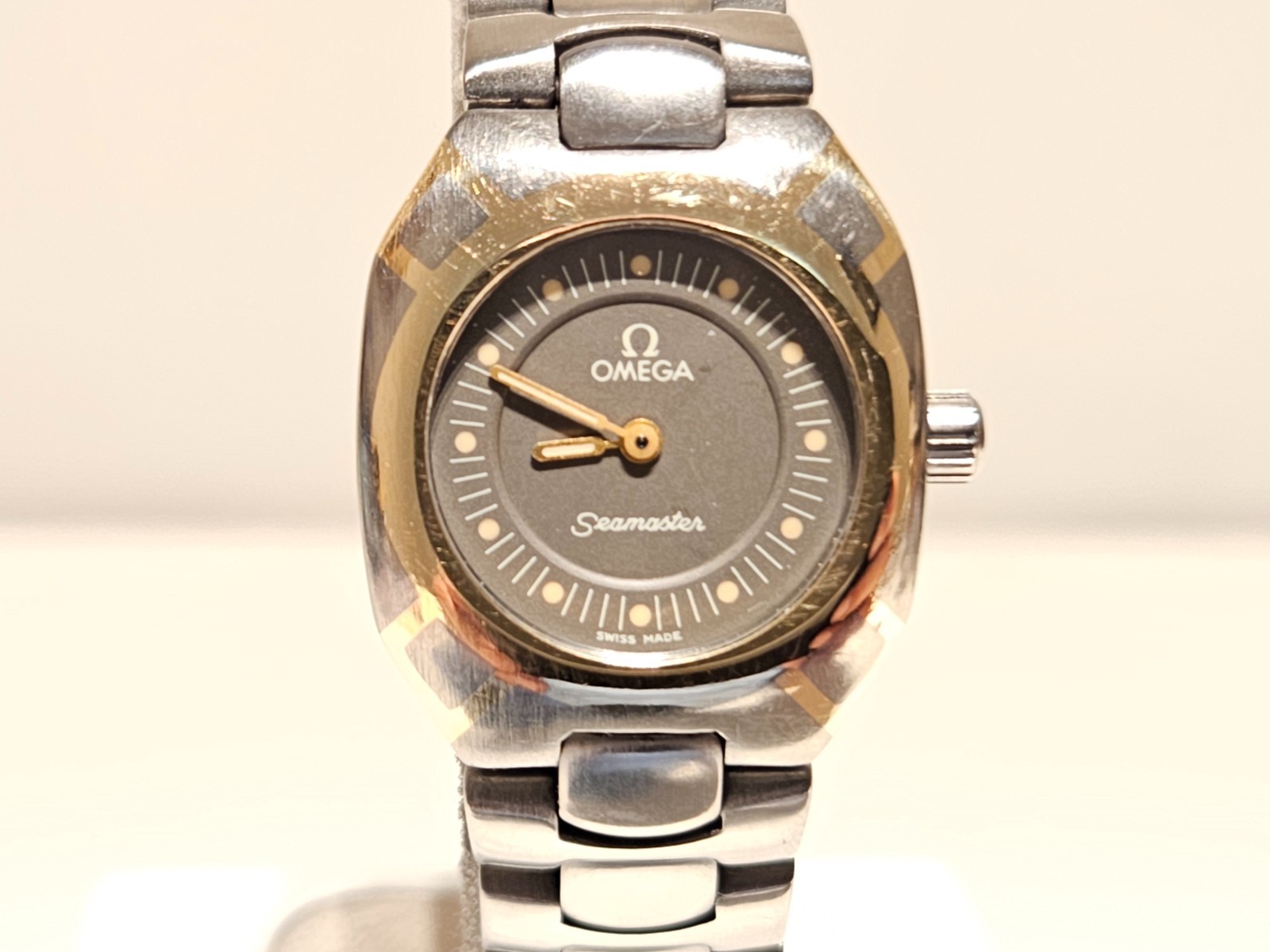 TWO TONE TITANIUM "OMEGA" SEAMASTER POLARIS