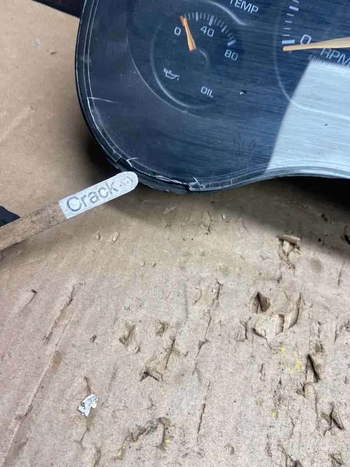 Chevrolet S10 Blazer 2000 a 2004 velocímetro calibre en racimo 15063199 T8918 DG Foto 4 de 4