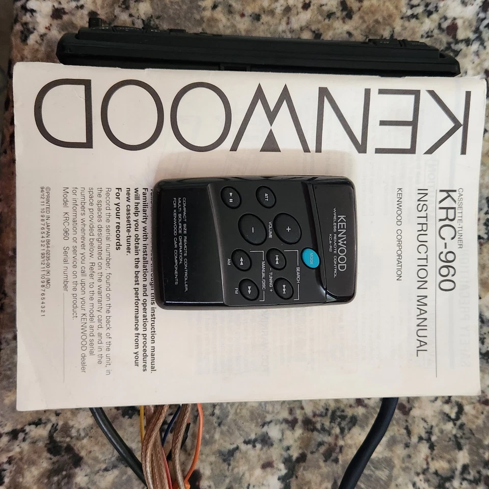 Estéreo para auto Old School Kenwood KRC-960 Foto 2 de 4