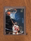 Topps Stadium Club MICHAEL JORDAN Triple 3/2 Double NBA Basketball Card #1 H.O.F