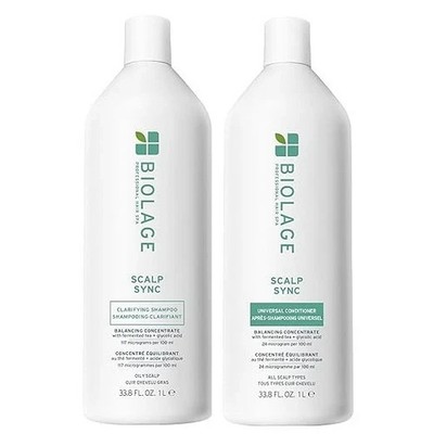 Biolage Scalp Sync Clarifying Shampoo & Scalp Sync Universal Conditioner 33.8 oz