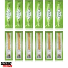 Sewak Natural Miswak Toothbrush - 12 Soft Biodegradable Sticks for Fresh Breath