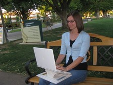 Portable Laptop Stand for MacBooks - White