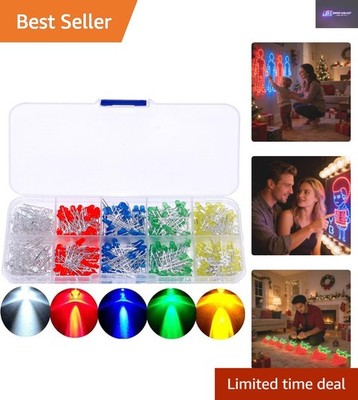 DIY Friendly 200-teiliges LED Dioden Sortiment: 3 mm & 5 mm für kreative Projekte