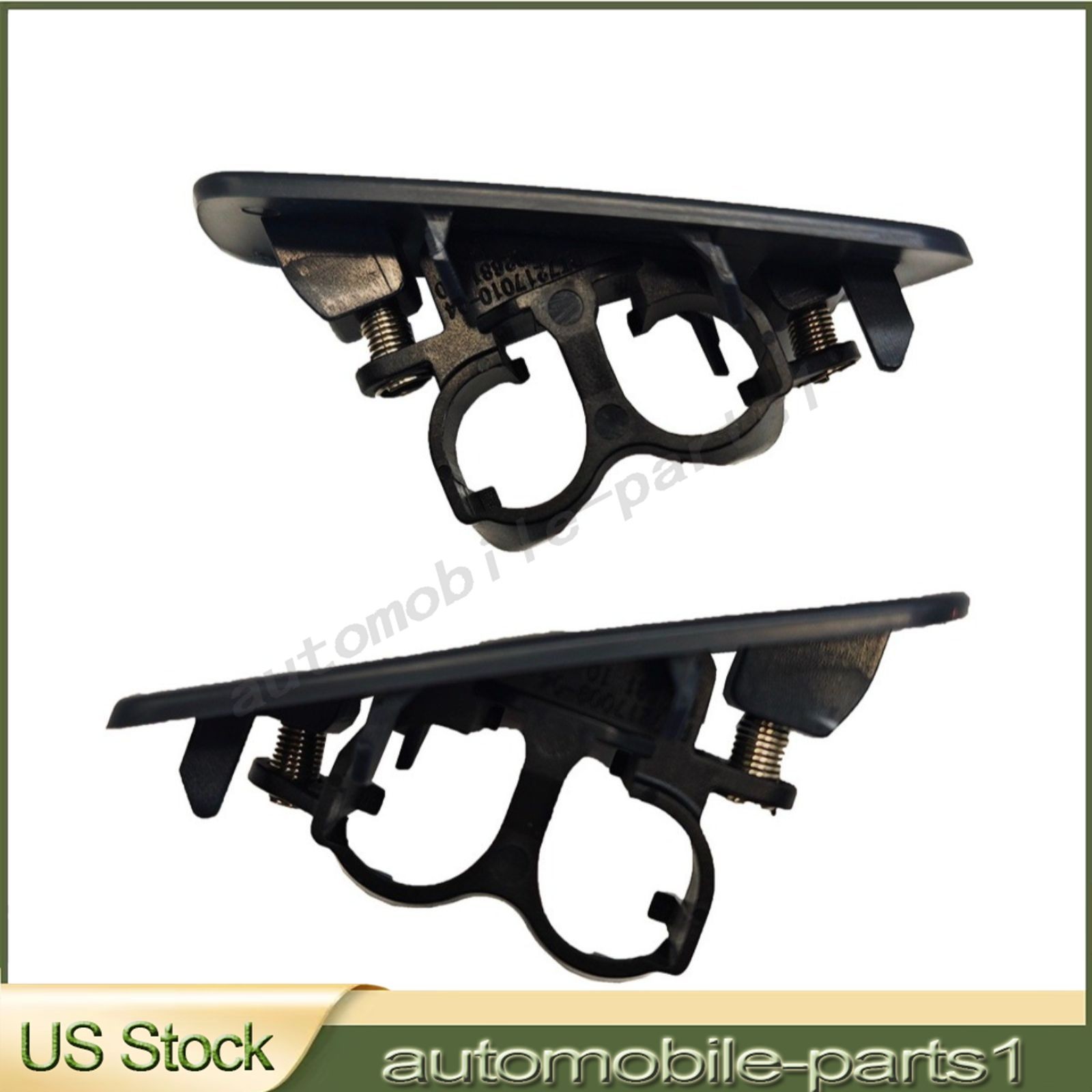 2 Pcs For 2010-2018 Rolls-Royce Ghost Front LH+RH Headlight Washer Nozzle Cover