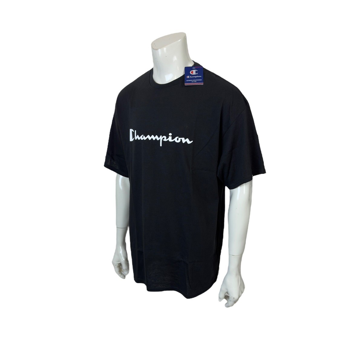 Graphic Tee Champion Jersey T Shirt Champion Mens 1X Script Logo