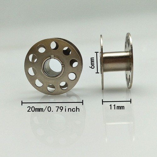 Bobine canettes 20 pcs en métal pour domestic machine à coudre - Bild 9 von 9
